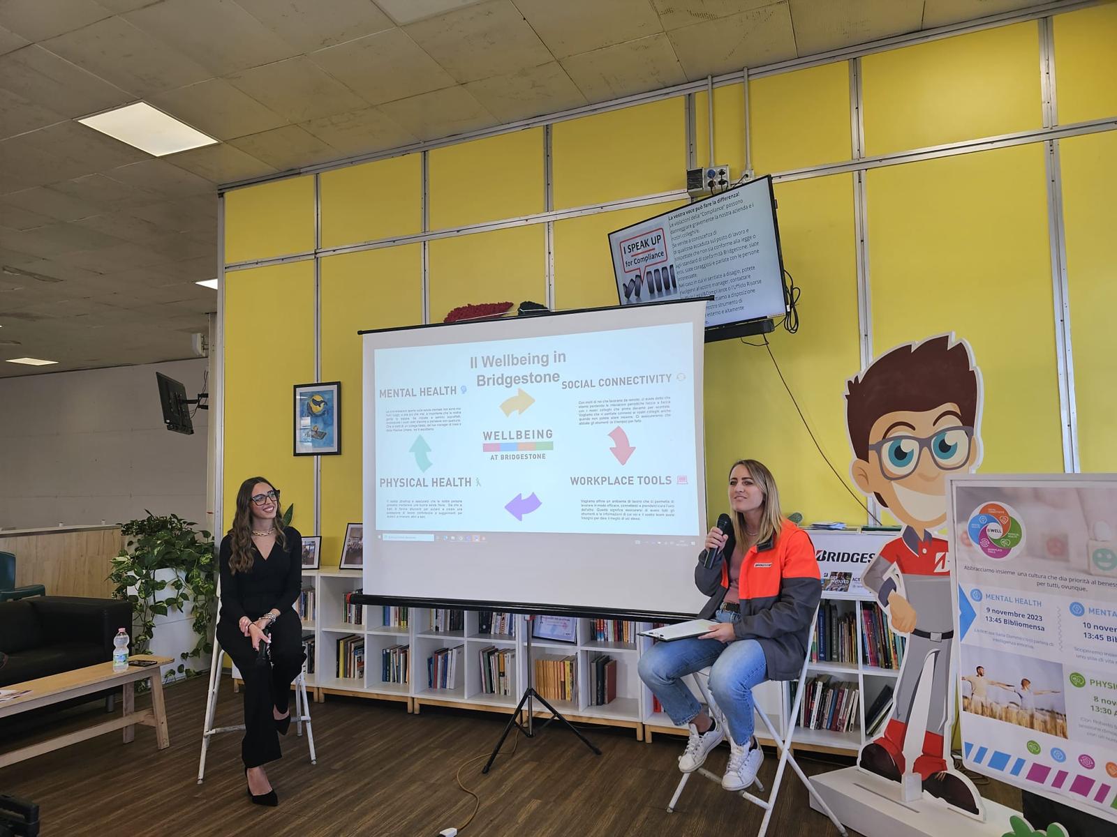 Ilaria Dammicco al lavoro